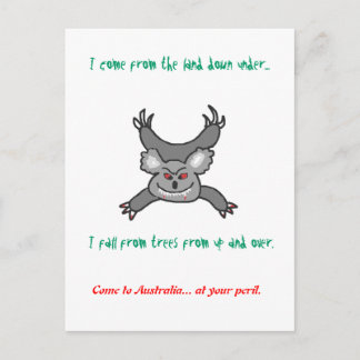 Cartão postal do Dropbear Australis