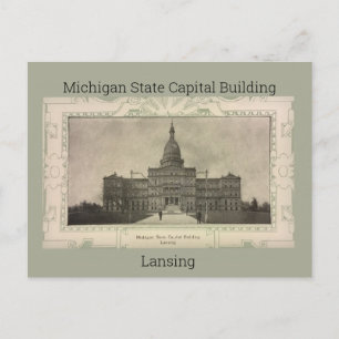 Cartão postal do Estado de Michigan (1908)