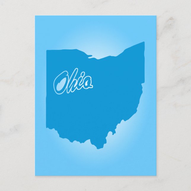Cartão postal do Estado de Ohio (Frente)