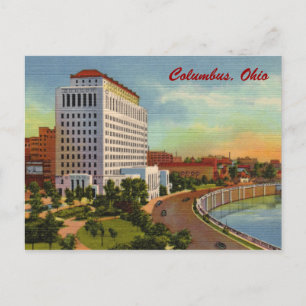 Cartão postal do Estado de Ohio Office Building Vi