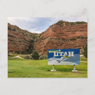 Cartão postal do Estado de Utah