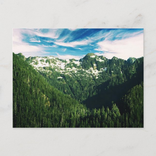 Cartão postal do Estado de Washington (Frente)