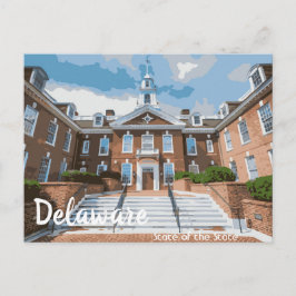 Cartão postal do Estado Delaware