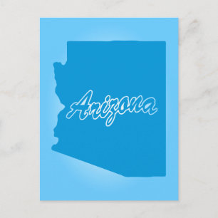 Cartão postal do estado do Arizona