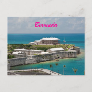 Cartão postal do estaleiro naval real das Bermudas