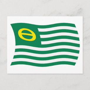 Cartão Postal do Estandarte do Movimento Ecológico