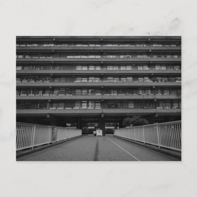 Cartão postal do Estate Barbican (Frente)