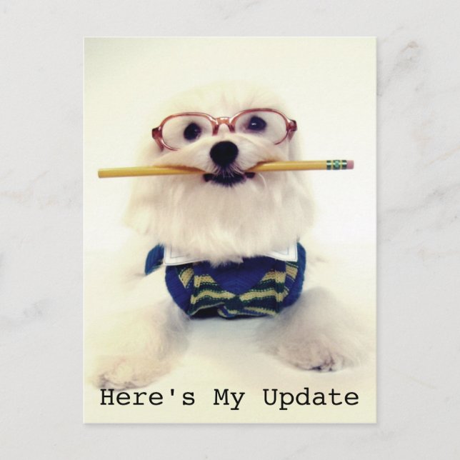 Cartão Postal Do Estudante ao Pai (Frente)