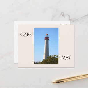 Cartão postal do Farol de Cape May