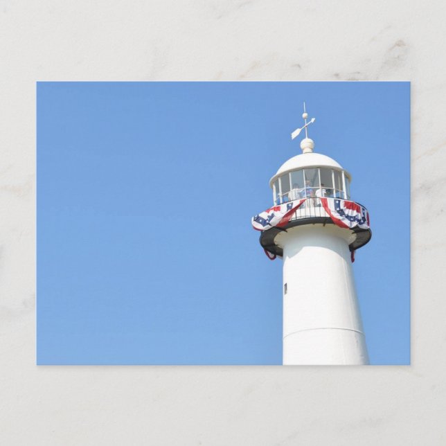 Cartão Postal do Farol Patriótico (Frente)