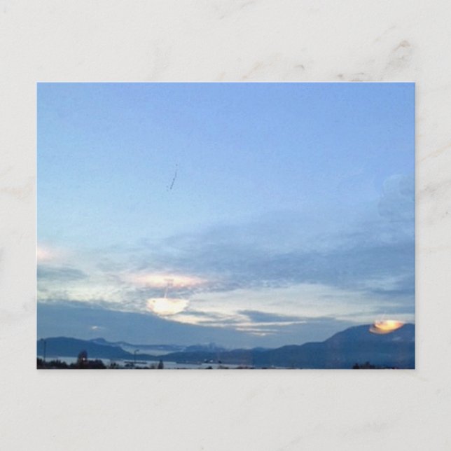 Cartão postal do Fenômeno de Crepúsculo (Frente)