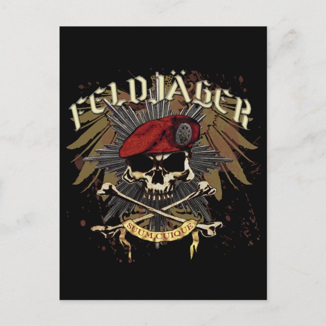 Cartão Postal do Fieldjager (Frente)