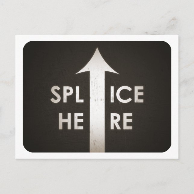 Cartão postal do filme aqui (Frente)