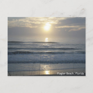 Cartão postal do Flagler Beach Sunrise