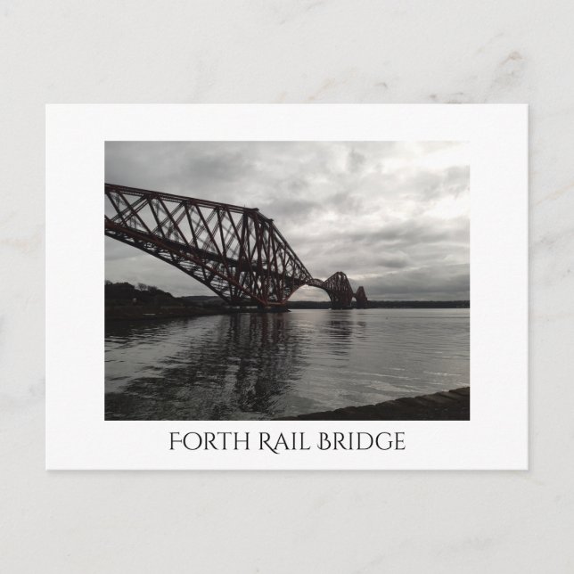 Cartão Postal do Forth Rail (Frente)