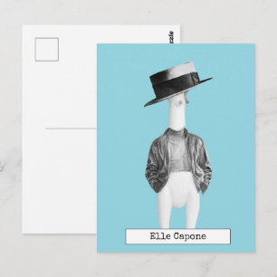 Cartão Postal do Frango de Borracha Legal