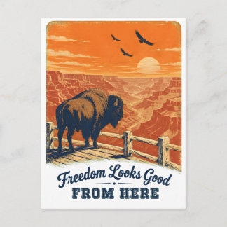 Cartão Postal do Freedom Looks Good Canyon