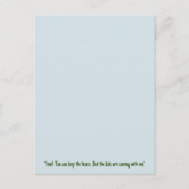 Cartão postal do Funny Island Divorce