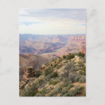 Cartão postal do Grand Canyon - Margem Sul