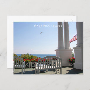 Cartão postal do Grande Hotel Michigan, Ilha Macki