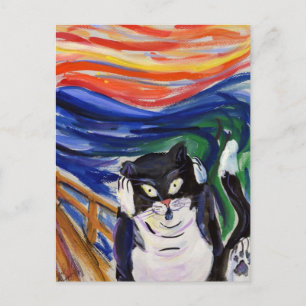 Cartão postal do Gritar gatinho