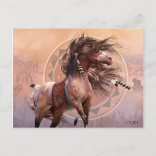 Cartão postal do Guerreiro Espiritual
