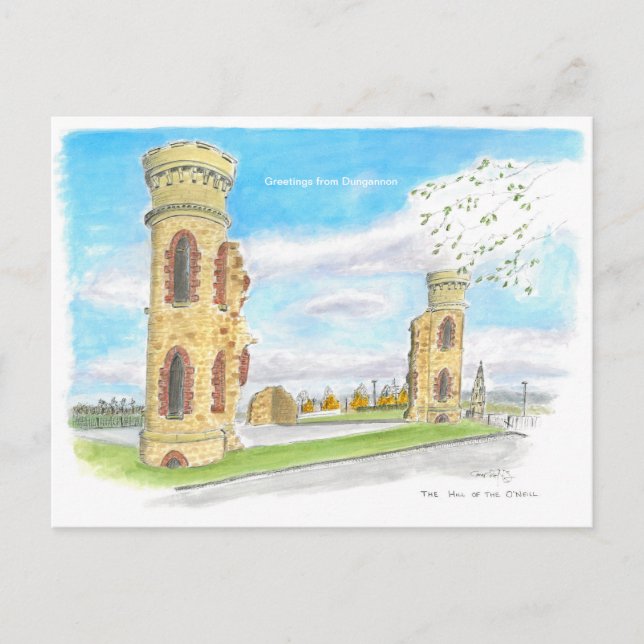 Cartão postal do Hill of the O'Neill (Frente)