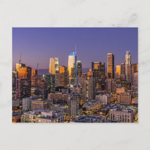 Cartão Postal do Horizonte de Los Angeles
