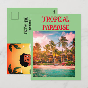 Cartão postal do Hotel Tropical Paradise Beach