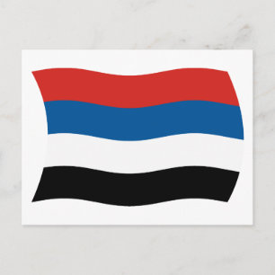 Cartão postal do indígenas Povo da Colômbia