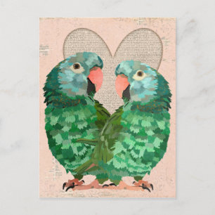 Cartão postal do Jade Parrots