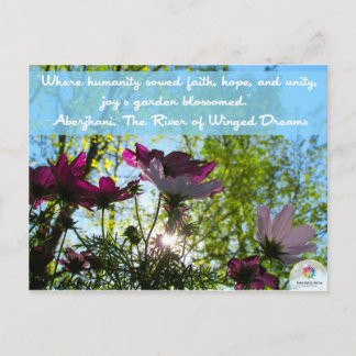 Cartão Postal do Jardim da Força da Amizade
