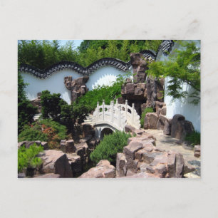 Cartão Postal do Jardim do Erudito Chinês