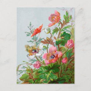 Cartão postal do Jardim Hedgerow