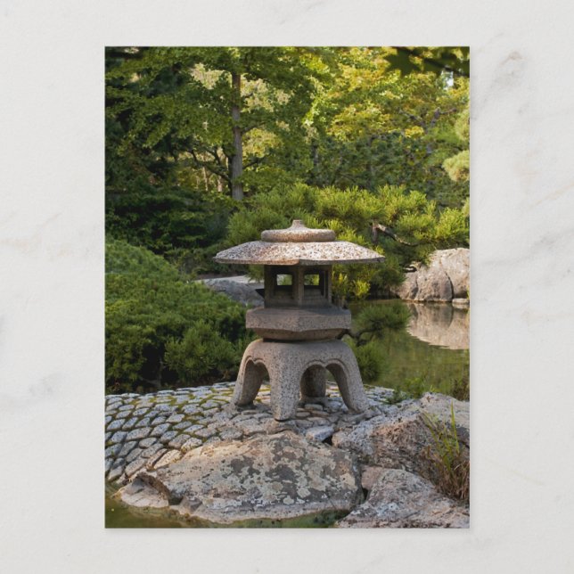 Cartão postal do Jardim Japonês (Frente)