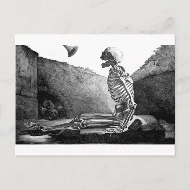 Cartão postal do Juízo Final (Frente)