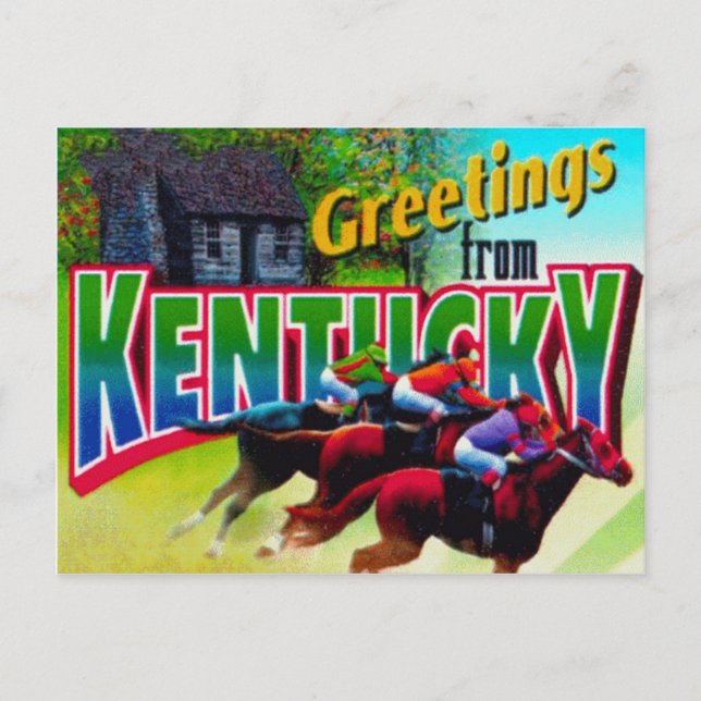 Cartão postal do Kentucky (Frente)