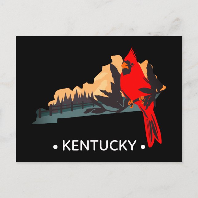Cartão postal do Kentucky (Frente)