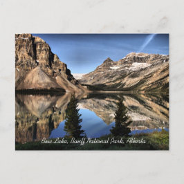 Cartão postal do Lago Bow Parque Nacional Banff Al