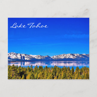 CARTÃO POSTAL DO LAGO GORGEOSO TAHOE