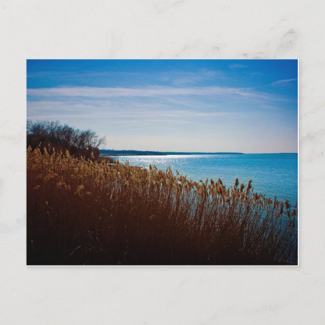 Cartão postal do lago Joe Pool (Frente)