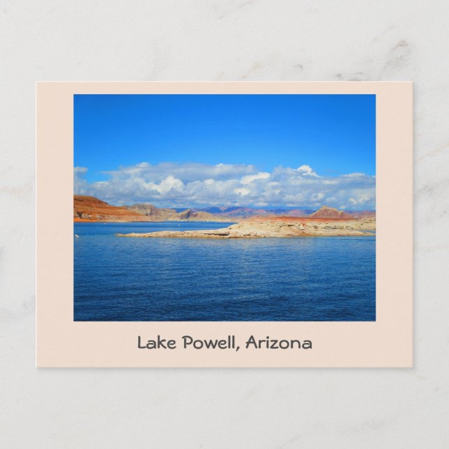 Cartão postal do Lago Powell 2018 (Frente)