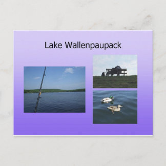 Cartão postal do Lake Wallenpaupack