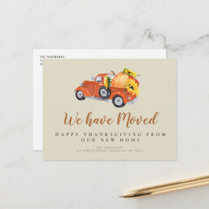 cartão postal do lançamento do caminhão de ação de