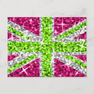 Cartão postal do Limão Glitz UK