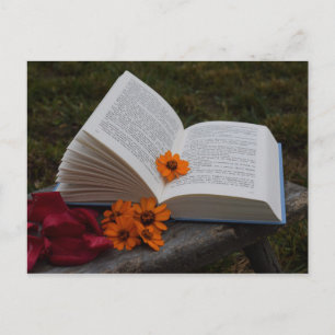 Cartão postal do livro