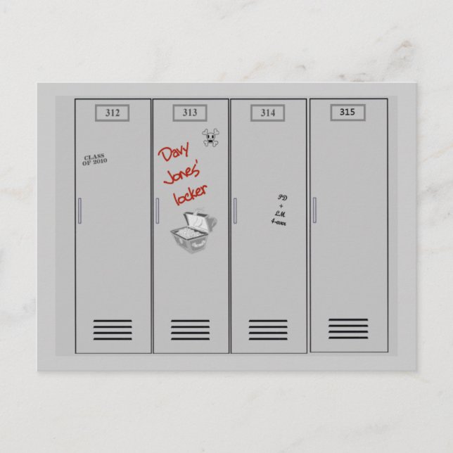 Cartão postal do localizador Davy Jones (Frente)