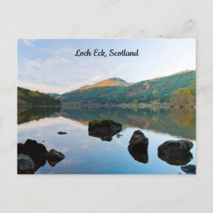 Cartão postal do Loch Eck, Escócia