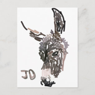 Cartão postal do logo justDonkeys