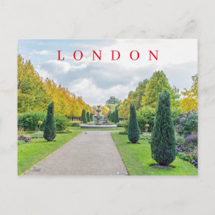 Cartão postal do London Regent Park